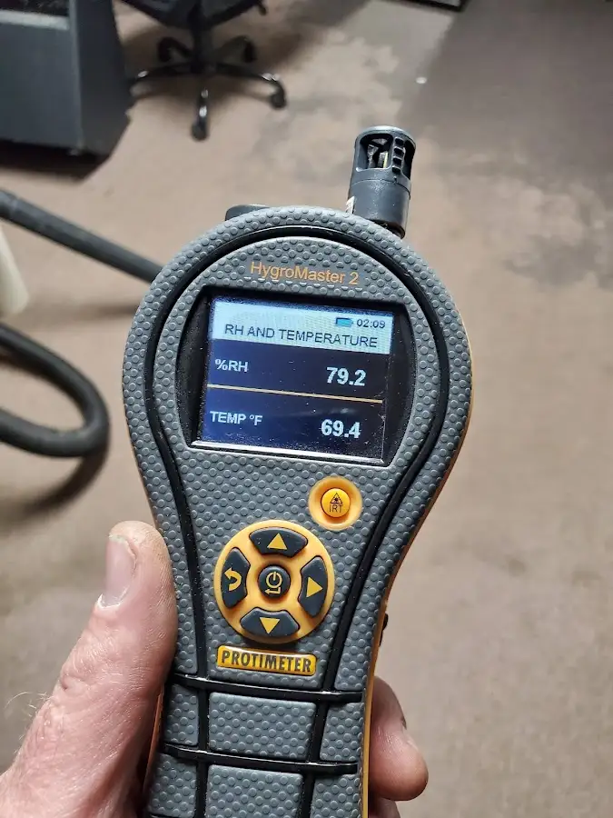 Moisture meter humidity assessment for Mold Remediation & Removal in West Melbourne