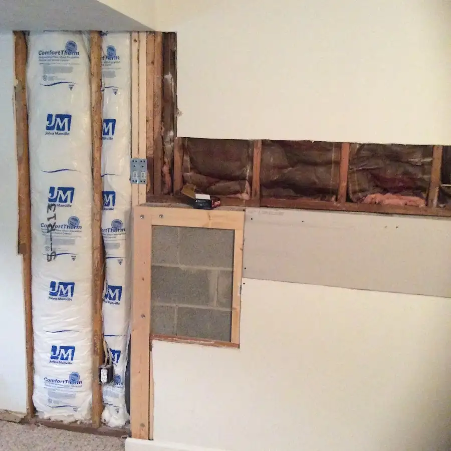 Wall insulation replacement during Structural Drying in West Melbourne
